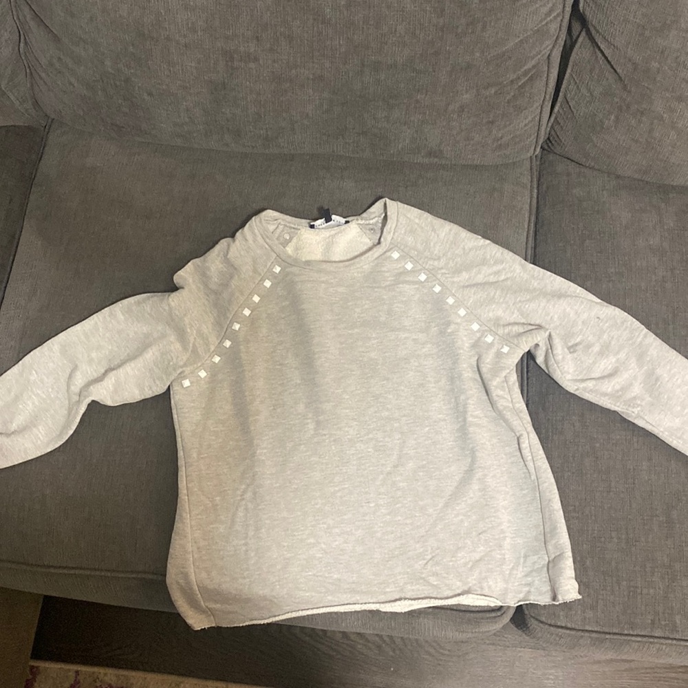 Generation Love S grey long sleeve sweatshirt
